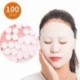 100PCS - 80/100/150/200 / 300db arcmaszk papír eldobható arcmaszkok természetes bőrápolás tömörített maszkok