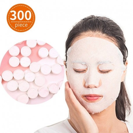 300PCS - 80/100/150/200 / 300db arcmaszk papír eldobható arcmaszkok természetes bőrápolás tömörített maszkok