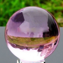 40mm ázsiai lila mágikus kristály gyógyító gömb