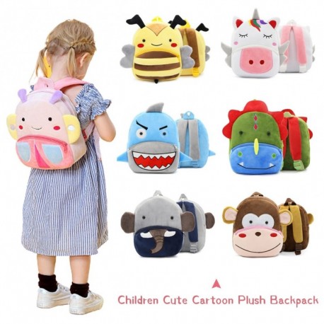 Gyerekek Rajzfilm Plüss Hátizsákok Gyerekek Állati Mini Óvoda Iskolatáska Lányok Fiú Hátizsák Iskolatáskák