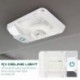 12V 24LED RV mennyezeti lámpa lakóautó belső kupola világítás utánfutó lámpák lakóautóhoz