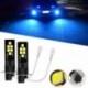 2db LED izzó 3030 12SMD 6000K fehér H3 autó ködlámpa DRL fékhajtólámpa