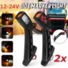 Páros 24V autó LED oldalsó jelzőfény irányjelző jelzőfény stop lámpa tartós vázlatos utánfutó vízálló