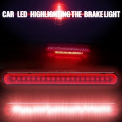 20 LED motorkerékpár autó hátsó köd magasra szerelhető hátsó féklámpa figyelmeztető féklámpa villogó piros