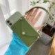 Szilikon nyakpánttáskák Telefontok iPhone X XR XS Max kártyaszíj tartóhoz