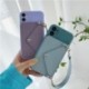 Szilikon nyakpánttáskák Telefontok iPhone X XR XS Max kártyaszíj tartóhoz