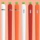 Sárgarépa védő hüvely Apple ceruza rajzfilm toll ujjhoz Univerzális luxus testtartás szilikon toll hüvely