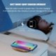 Hordozható Qi vezeték nélküli töltő vékony fa töltőpad Apple iPhone 8 Plus X vezeték nélküli telefon töltőhöz