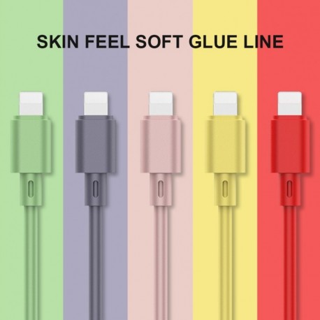 Folyékony szilikon világítás USB kábel iOS mobiltelefon Gyorstöltő adatkábel töltés az iphone -hoz