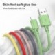 Folyékony szilikon világítás USB kábel iOS mobiltelefon Gyorstöltő adatkábel töltés az iphone -hoz