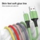 Folyékony szilikon világítás USB kábel iOS mobiltelefon Gyorstöltő adatkábel töltés az iphone -hoz