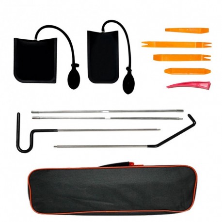 Professzionális autós szerszámkészlet légszivattyús táskával Könnyen belépő hosszú elérésű kapaszkodó