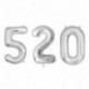 32 hüvelykes fólia születésnapi léggömbök levegő hélium szám léggömb Boldog születésnapot party dekoráció