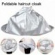 Összecsukható hajvágó köpeny esernyő szalon fodrászat vízálló fodrász speciális hajformázó tartozék kendő
