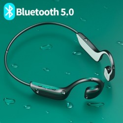 Bluetooth 5.0 G100 Hi-tech vezeték nélküli fejhallgató Csontvezetési fülhallgató szabadtéri sportos fejhallgató