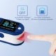 Ujjimpulzus -oximéter Ujjcsipesz Szívverés Pulzus -oximéter Hordozható pulzusszám Spo Pulzusmérő monitor akkumulátor