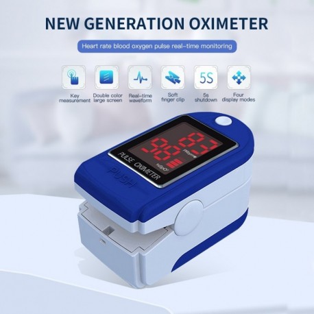 Ujjimpulzus -oximéter Ujjcsipesz Szívverés Pulzus -oximéter Hordozható pulzusszám Spo Pulzusmérő monitor akkumulátor