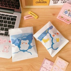 Aranyos rajzfilm felhő medve Kraft papír táskák ajándékpapír cukorka táskák ékszertasakok party ajándék táskák