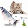Elektromos macskahal játék, szimulációs interaktív haljáték, integető rúgó gyakorlójáték macskáknak