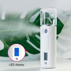 40ml multifunkcionális Nano Mister hordozható arc gőzölő bőr tesztelő arcbőr hidratáló Handy Mist permetező