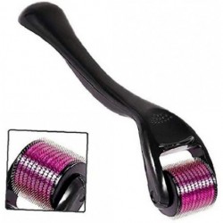 Hossz: fekete 1,0 mm - Micro Needle Roller Derma Roller Dermaroller Titanium Hajnövesztő Szakállnövekedés Hajhullás Elleni