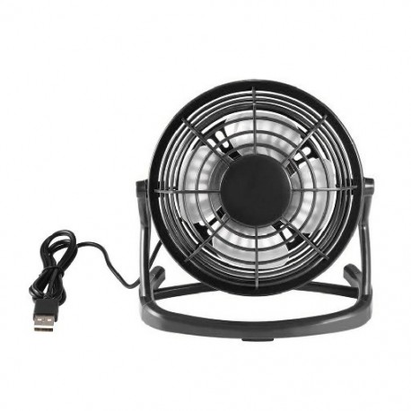 Fekete szín - Mini USB ventilátor hűtő Hűtő Mini asztali ventilátor hordozható asztal mini ventilátor Super Mute hűtő