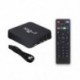 Fekete szín - 4K Android TV Box RK3229-5G HD 3D Smart Set-Top Box 1 8G WiFi Otthoni Távirányító Youtube Médialejátszó