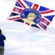 Szín: kék - Erzsébet brit királynő zászlaja, a platina jubileum 70. évfordulója 3x5 Ft UK Royal Celebration Banner