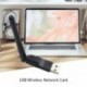 Új WIFI USB adapter MT7601 150Mbps USB 2.0 WiFi vezeték nélküli hálózati kártya 802.11 B/g/n LAN adapter forgatható