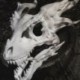 Fehér szín - Új sárkánymaszk mozgatható szimuláció állkapocs dinó maszk mozgó állkapocs dinoszaurusz dekor maszk
