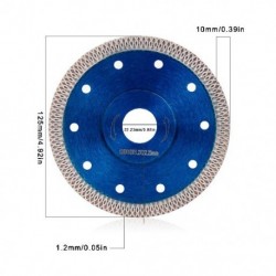 Szín: 125mm - 105/115/125 mm-es gyémánt fűrészlap tárcsa nedves/száraz vágólap kerámia gránit márvány vágópengék