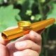 Szín: arany - Metal Kazoos Hangszerek Furulyák Membrán száj Kazoos Hangszerek Jó társ gitárhoz