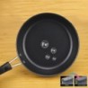 Szín: 12 cm - Mini tapadásmentes serpenyő lapos wok steak serpenyő wok palacsinta tojásgombóc omlett serpenyő indukciós