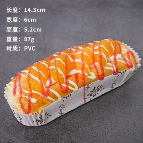 Méret: Szimulációs hot dog - 1db mesterséges hamburger hot dog szimuláció modell díszek hamis kenyér pékség fotózás