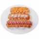 Méret: Szimulációs hot dog - 1db mesterséges hamburger hot dog szimuláció modell díszek hamis kenyér pékség fotózás