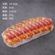 Méret: Szimulációs hot dog - 1db mesterséges hamburger hot dog szimuláció modell díszek hamis kenyér pékség fotózás