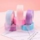 Szín: citromsárga - 12-50 mm-es organza szalag esküvői dekorációhoz Meghívókártya ajándékcsomagolás Scrapbooking