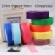 Piros szín - Új 1&*39 &*39 25 mm-es organza szalagok (45 méter/tekercs) karácsonyi esküvői parti dekoráció