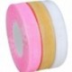 Fekete szín - 15 mm-es egyszínű organza szalag, kézzel készített barkács anyagok kézművességhez varrás