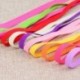 Szín: Sötétlila - 10 mm-es, 1 yardos nagy rugalmasságú varrás rugalmas szalag Elasztikus spandex szalag szegély