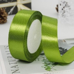 Szín: Army Green - 6 mm - 50 mm karácsonyi szatén szalag szárny ajándék íj kézműves esküvői kellékek rendezvény
