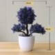 Szín: yunsong zöld - Több stílusú 1 db mesterséges növény Bonsai kis fa cserepes növények Bonsai növény díszek