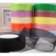 Szín: forró rózsa - 50 yard/tekercs 15 mm-es sifon organza szalag kézműves selyem szalag masni kézműves munkákhoz DIY
