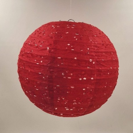 Szín: Üreges kerek piros - 10/15/20/25/30/35/40 cm Színek üreges, kerek papírlámpás fesztivál kellékek kínai
