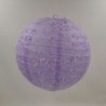 Szín: Üreges kerek lila - 10/15/20/25/30/35/40 cm Színek üreges, kerek papírlámpás fesztivál kellékek kínai