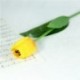 Szín: tulipán sárga - 1 db selyem mini tulipán művirág csokor Real Touch Tulipán Artificiales Para Decor Mini otthoni