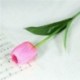 Szín: tulipán sárga - 1 db selyem mini tulipán művirág csokor Real Touch Tulipán Artificiales Para Decor Mini otthoni