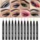 12 szín színes szemceruza készlet smink vízálló gyorsan szárad színes szemceruza toll szem smink kozmetika szemceruza