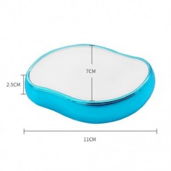 Szín: kék - 2022 új fizikai szőrtelenítő, fájdalommentes, biztonságos epilátor, könnyen tisztítható,