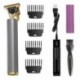 Szín: ezüst - Professzionális hajvágó szett férfiaknak Hajvágó gép USB töltő vezeték nélküli elektromos hajvágó